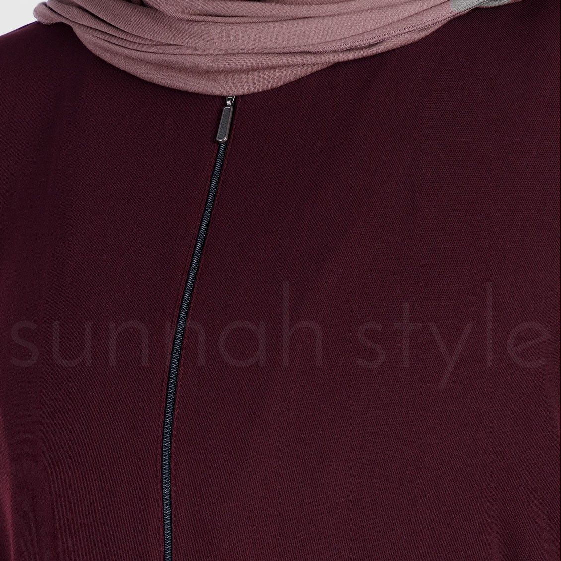 Sunnah Style Essentials Closed Abaya Garnet